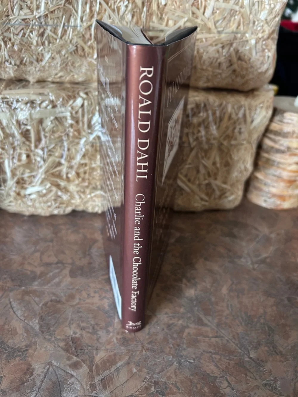 Charlie and the Chocolate Factory Vintage Hard Cover Novel with Sleeve